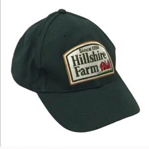 Hillshire Farm Green Baseball Hat